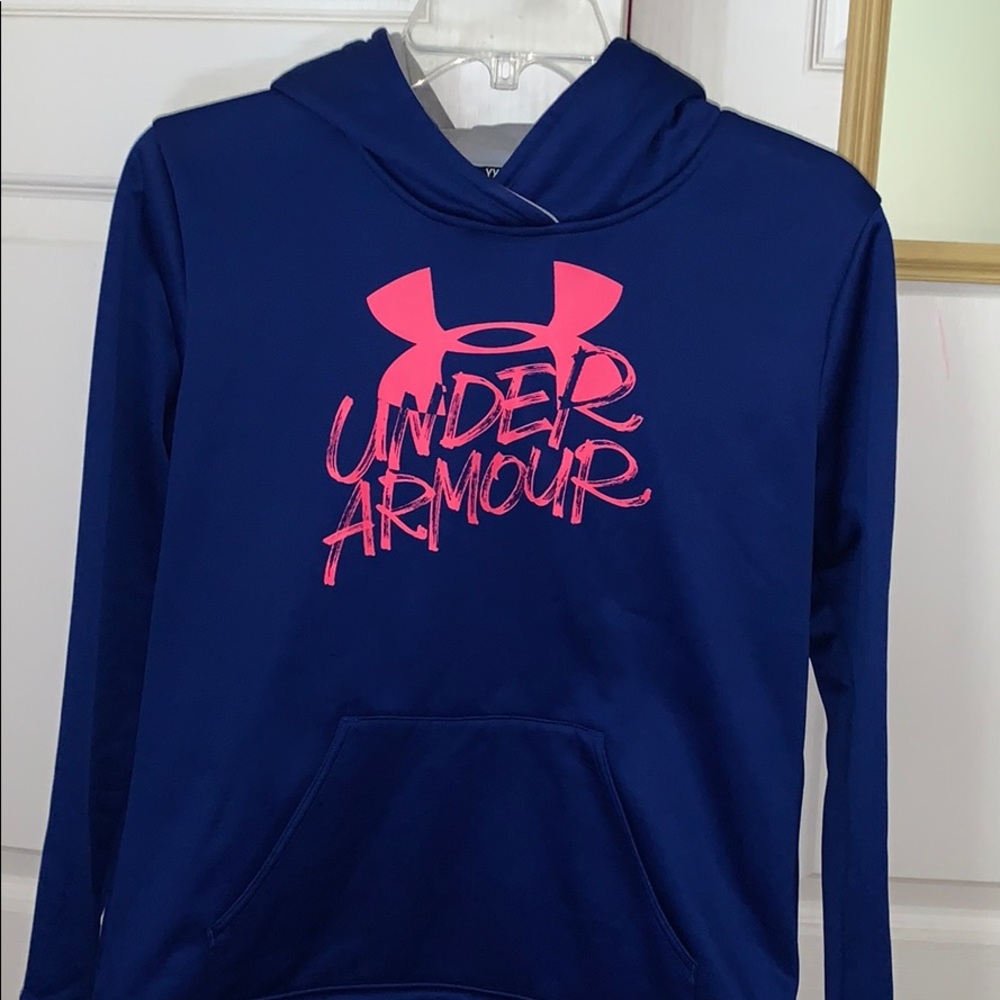 Navy under armour hoodie